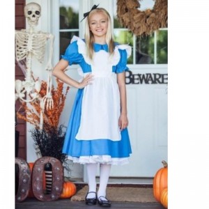 Loma / karnevaali teini-ikäinen tyttö halloween puku lapsi Deluxe Alice Mekot