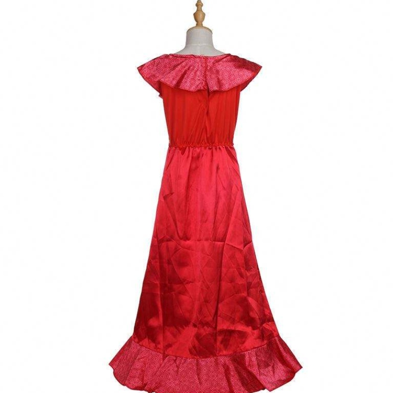 Joulu Halloween Syntymäpäiväjuhlat Elena of Avalor -pukut DGHC-119