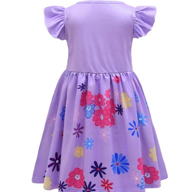 Tytöt Encanto Charm -mekko Encanto Disguise Carnival Summer Virgin -lapset Prinsessa Midi Mirabel Isabela Syntymäpäiväjuhlpuku u u
