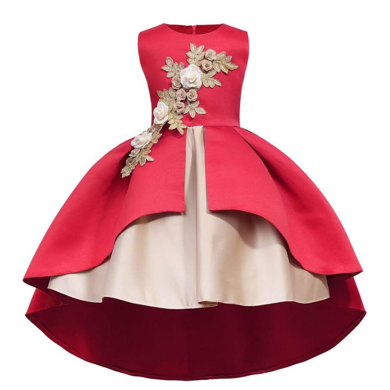Tukkumyynti hihaton prinsessa mekot Bow Lace Princess Cake Chees for Places Kilpasta Kukka tyttömekot
