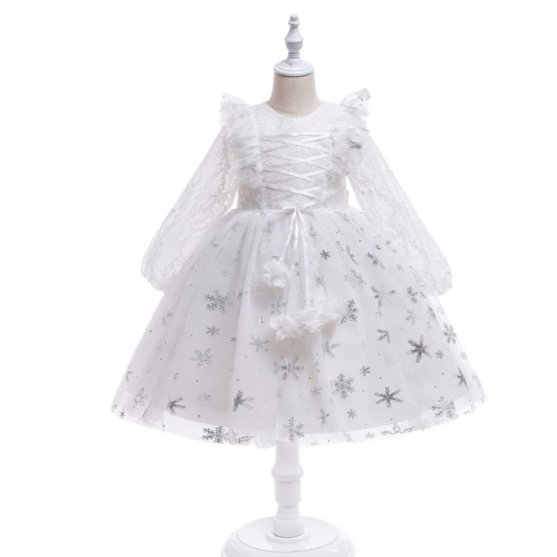 Lasten mekko tyttö kirjonta Prinsessa Frock -pukumekon lapset \\\\ tutu pitkähäiriöt kukkatyttöjen pallopuku mekko