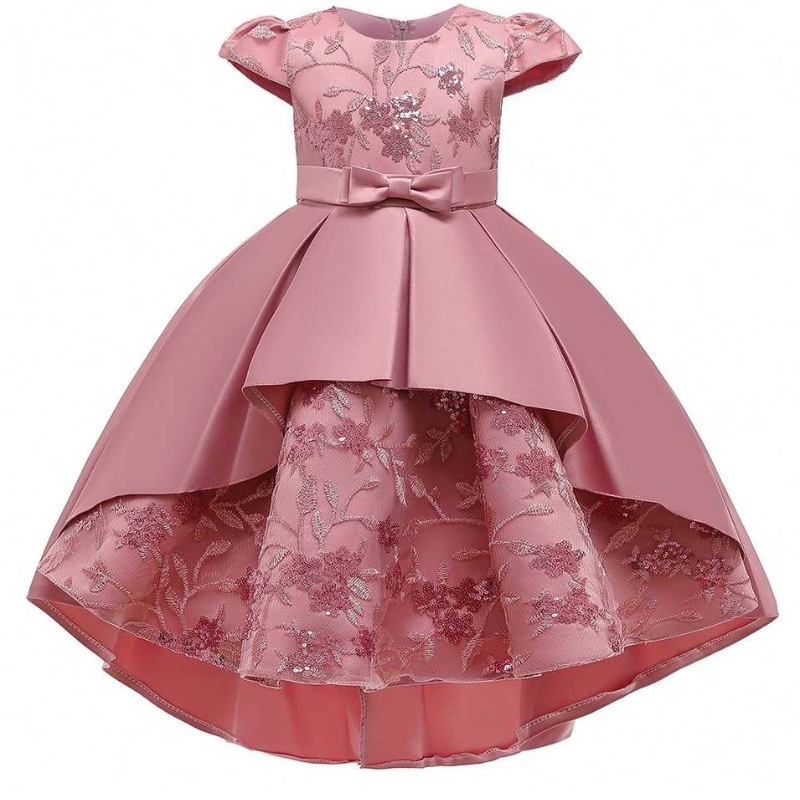 Baige Little Girls -mekot Lasten tyttöjen vaatteet Mekot syntymäpäiväprinsessa -mekko lapsille