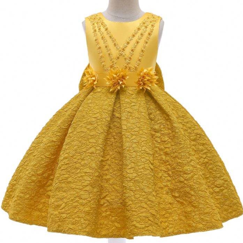 Baige New Girls \\\\ \'Häämekot pienet lapset Catwalk Princess Dress Syntymäpäiväjuhlia pallo puku L5252