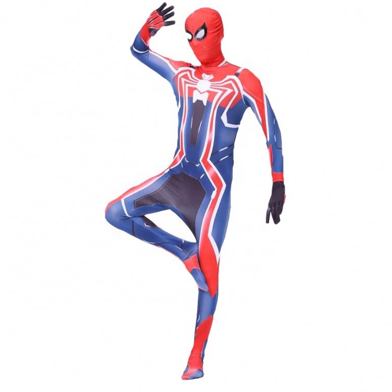 Fancy Fullbody Superhero -suku Halloween TV&Movie asettaa anime Adult -suorituskykynä Spider Man -pukut