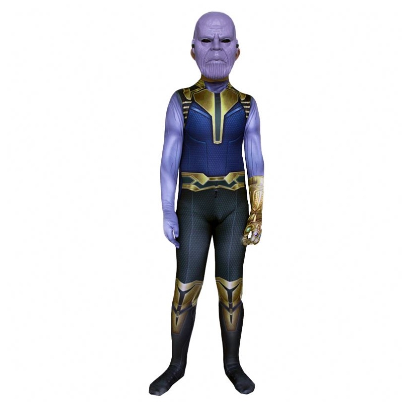 Infinity War Avenger Tiukka jumpsuit Bodysuit Halloween Kids&MEN DEEND -ELOKUVA COSPLAY TEHTÄJÄT TUNNUS PUTUMA MASKINEN