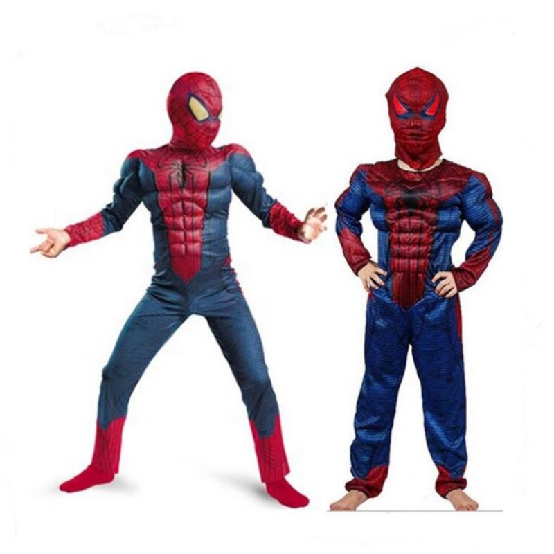 Uusi saapuminen cosplay vaatteet Spider Man -puku Fullbody Halloween -puku lapselle