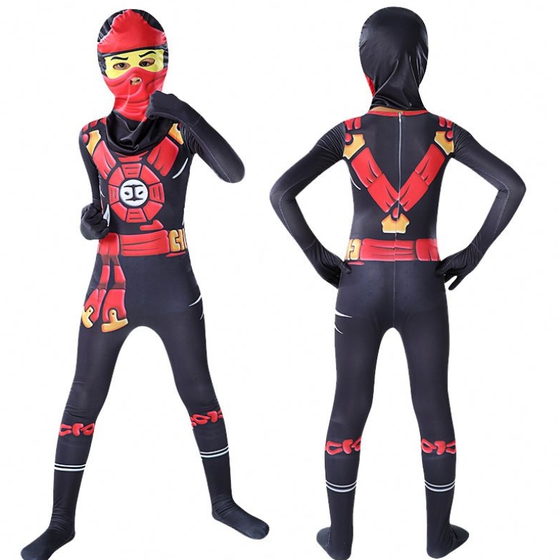 Halloween -pukutoimittajat tukkumyynti Japani Ninja Bodysuit cosplay -pukut